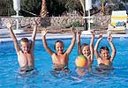 Acapulco Hotel Pool Children Playing