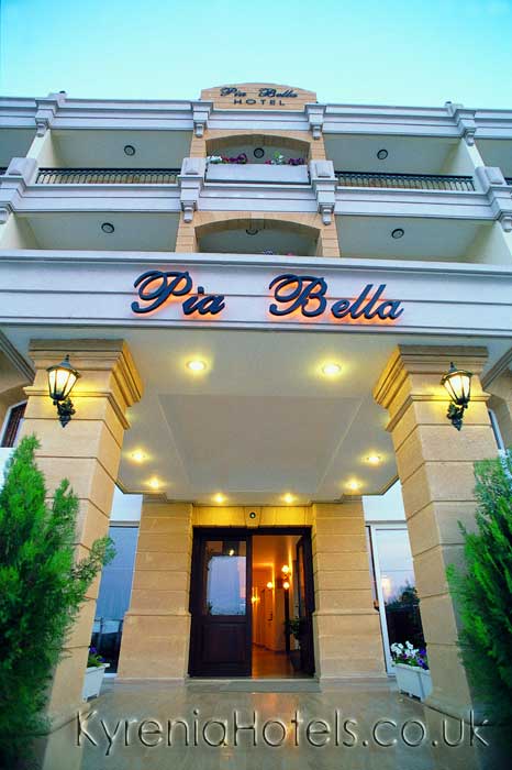Pia Bella Hotel Entrance